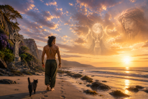 Spiritual Reflection Wallpaper