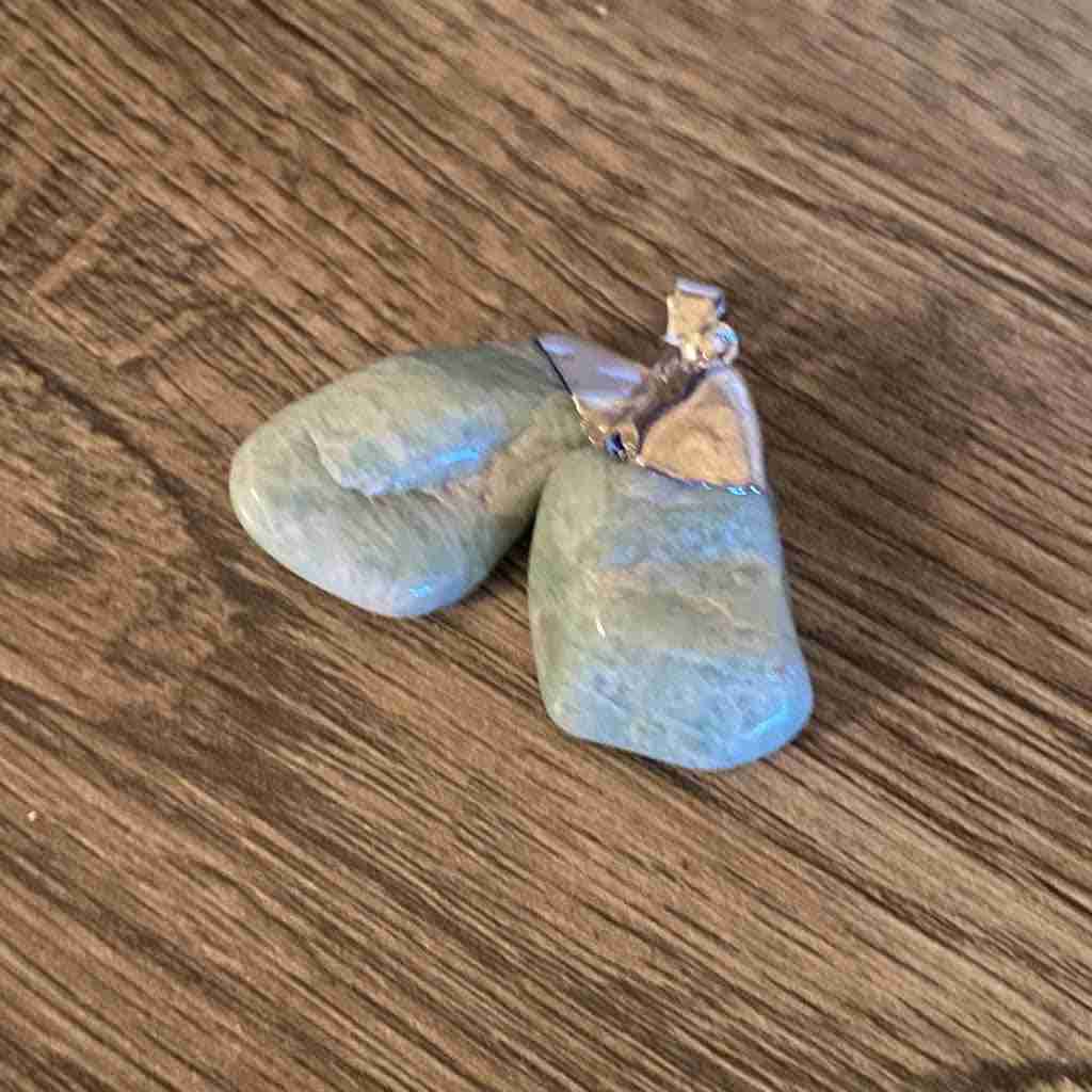 (image for) Amazonite Tumbled Stone Pendant