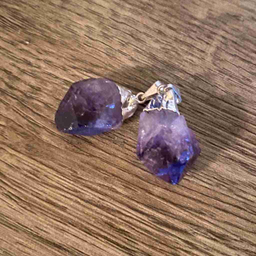 (image for) Amethyst Crystal Point Pendant