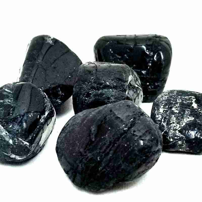 (image for) Black Tourmaline Tumbled Stone