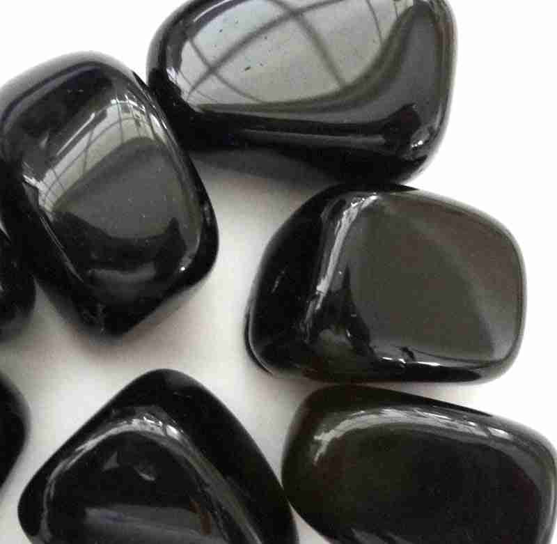 (image for) Black Obsidian Tumbled Stone