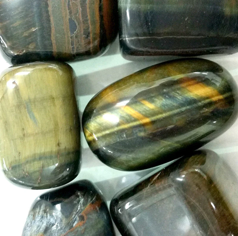 (image for) Blue Tiger Eye Tumbled Stone