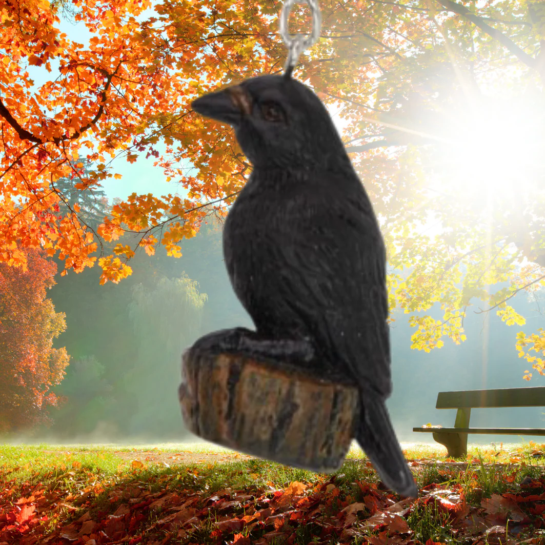 (image for) Crow Keyring