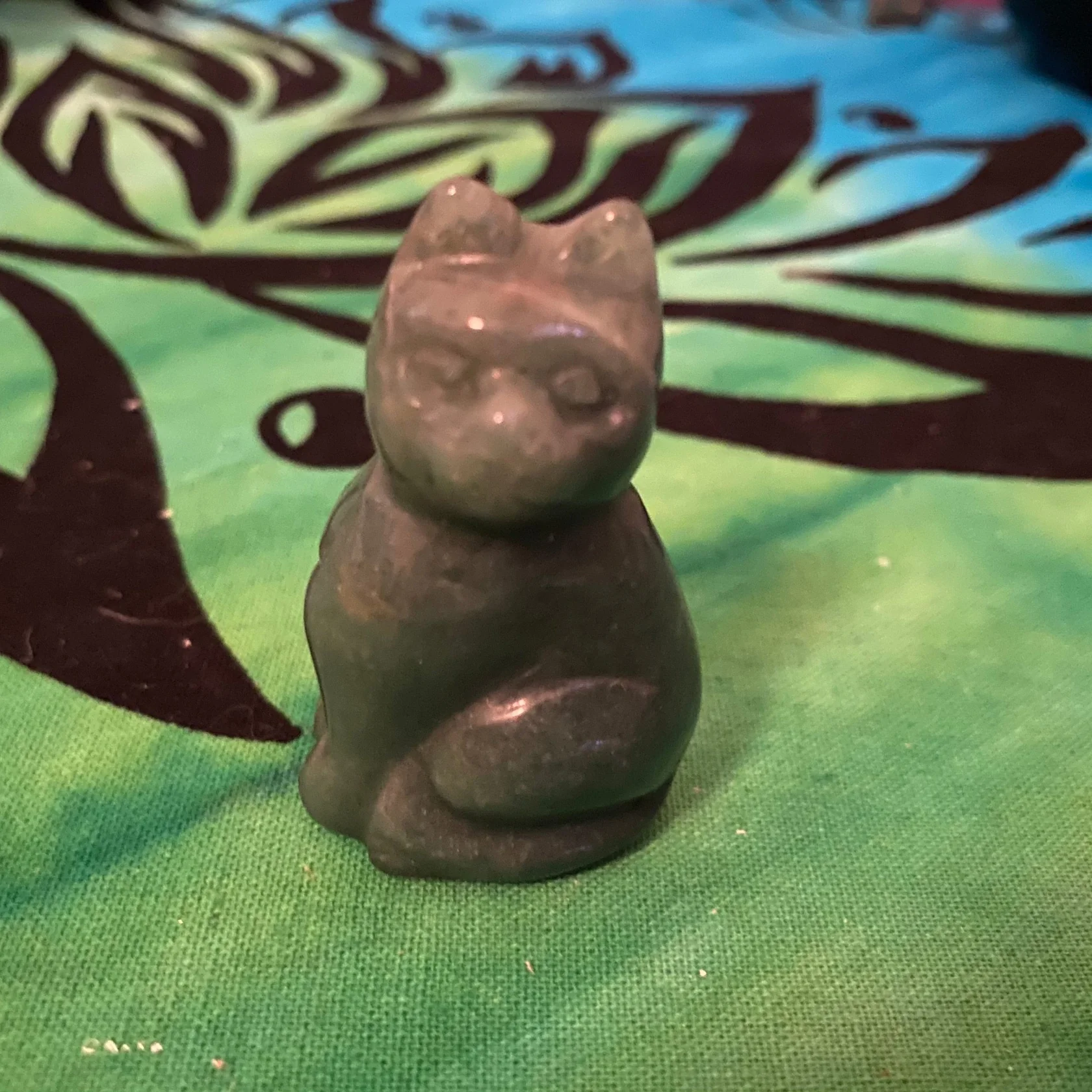 (image for) Green Aventurine Cat Figurine