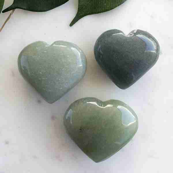 (image for) Green Aventurine Heart