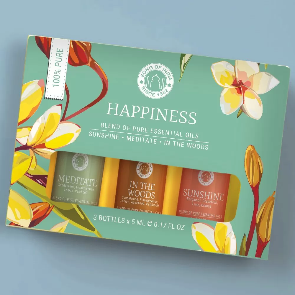 (image for) Happiness Essential Oil Gift Set