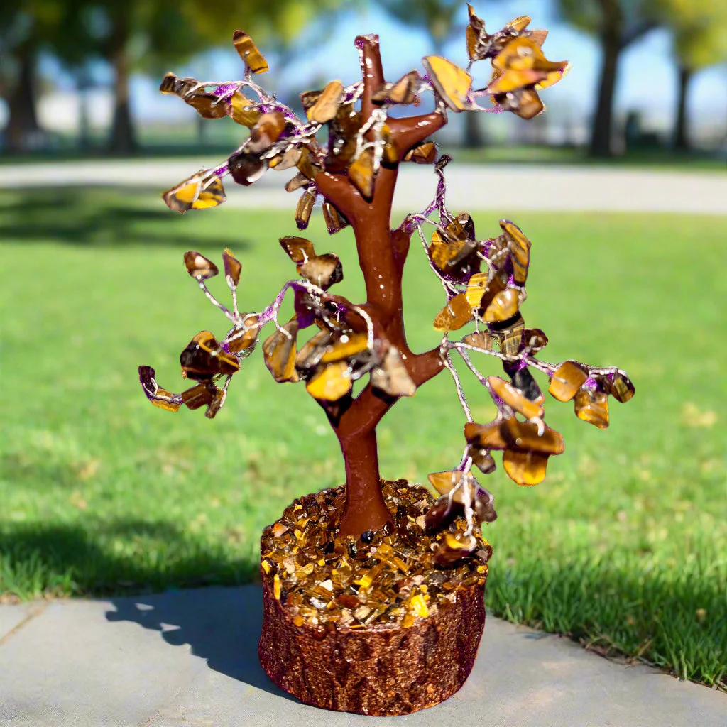 (image for) Tiger Eye Gem Tree