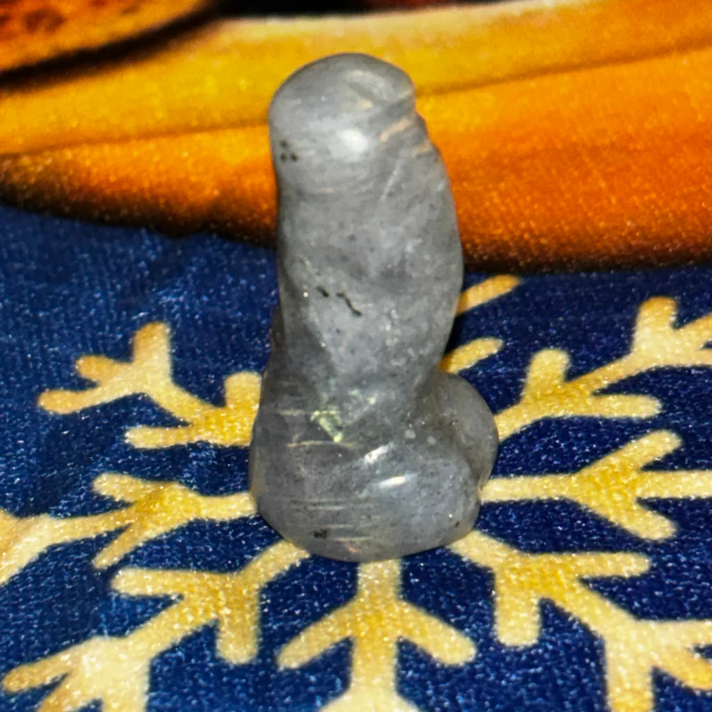 (image for) Labradorite Phallus Carving