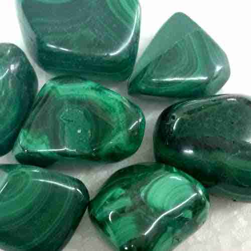 (image for) Malachite Tumbled Stone