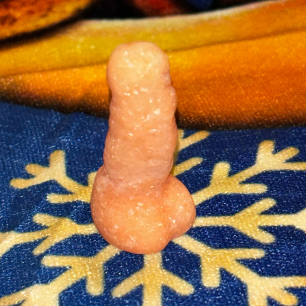 (image for) Orange Aventurine Phallus Carving
