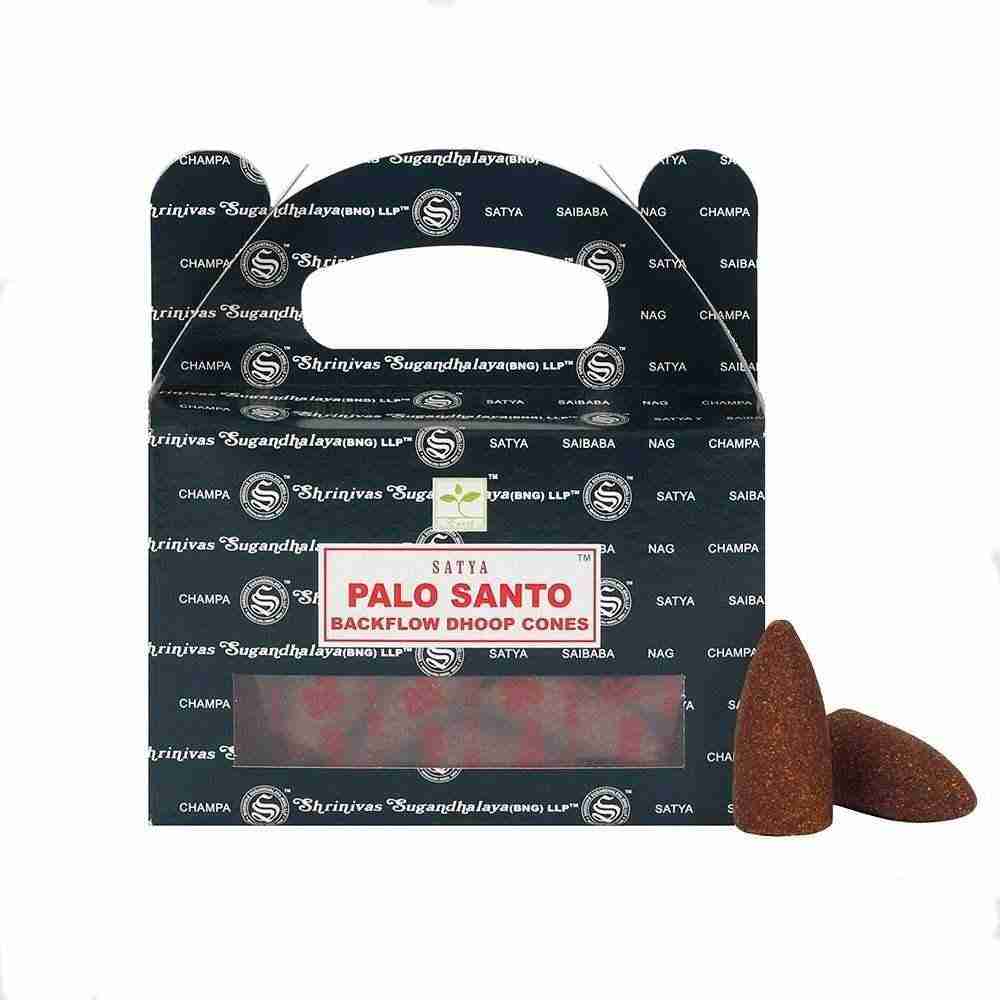 (image for) Palo Santo Backflow Dhoop Cones