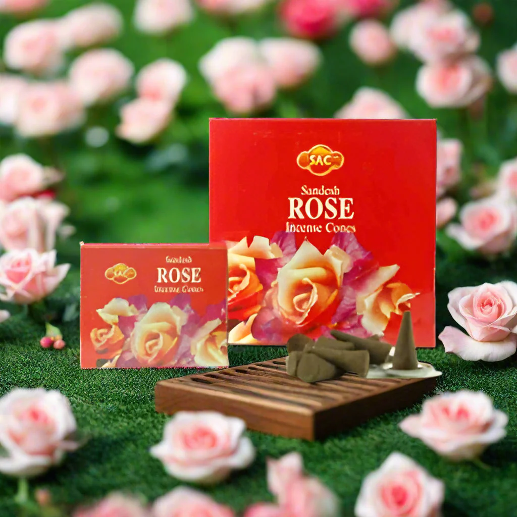 (image for) Rose Incense Cones