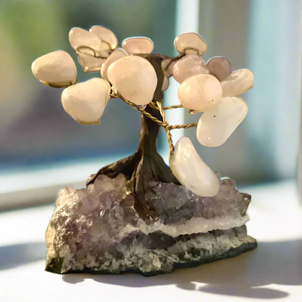 (image for) Rose Quartz Bonsai Gem Tree