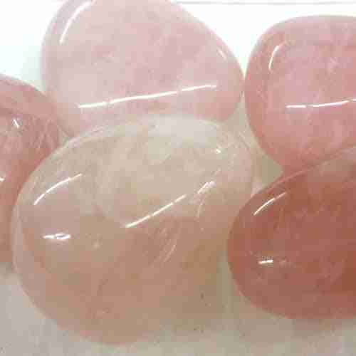 (image for) Rose Quartz Tumbled Stone