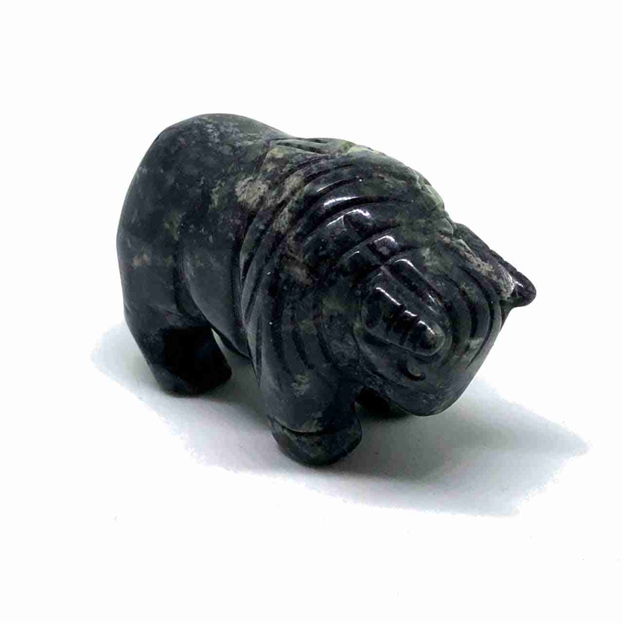 (image for) Silverleaf Jasper Bull Figurine