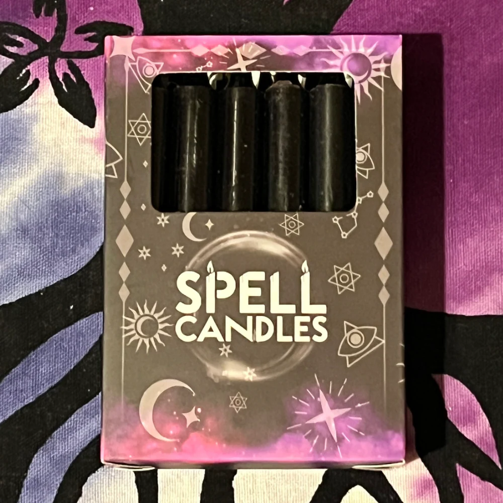 (image for) Black Spell Candles