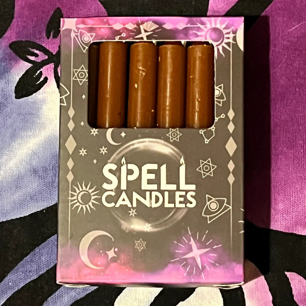 (image for) Brown Spell Candles
