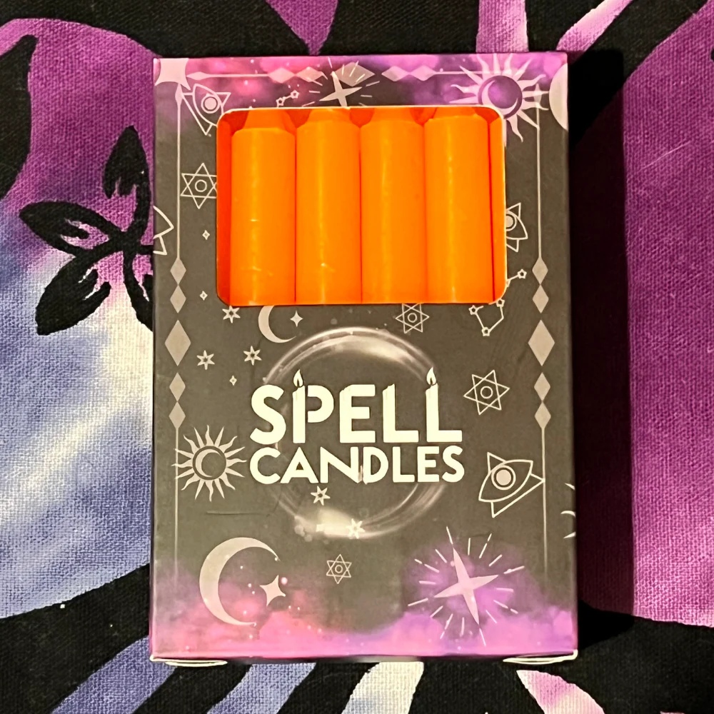 (image for) Orange Spell Candles