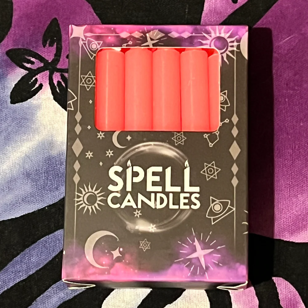 (image for) Pink Spell Candles