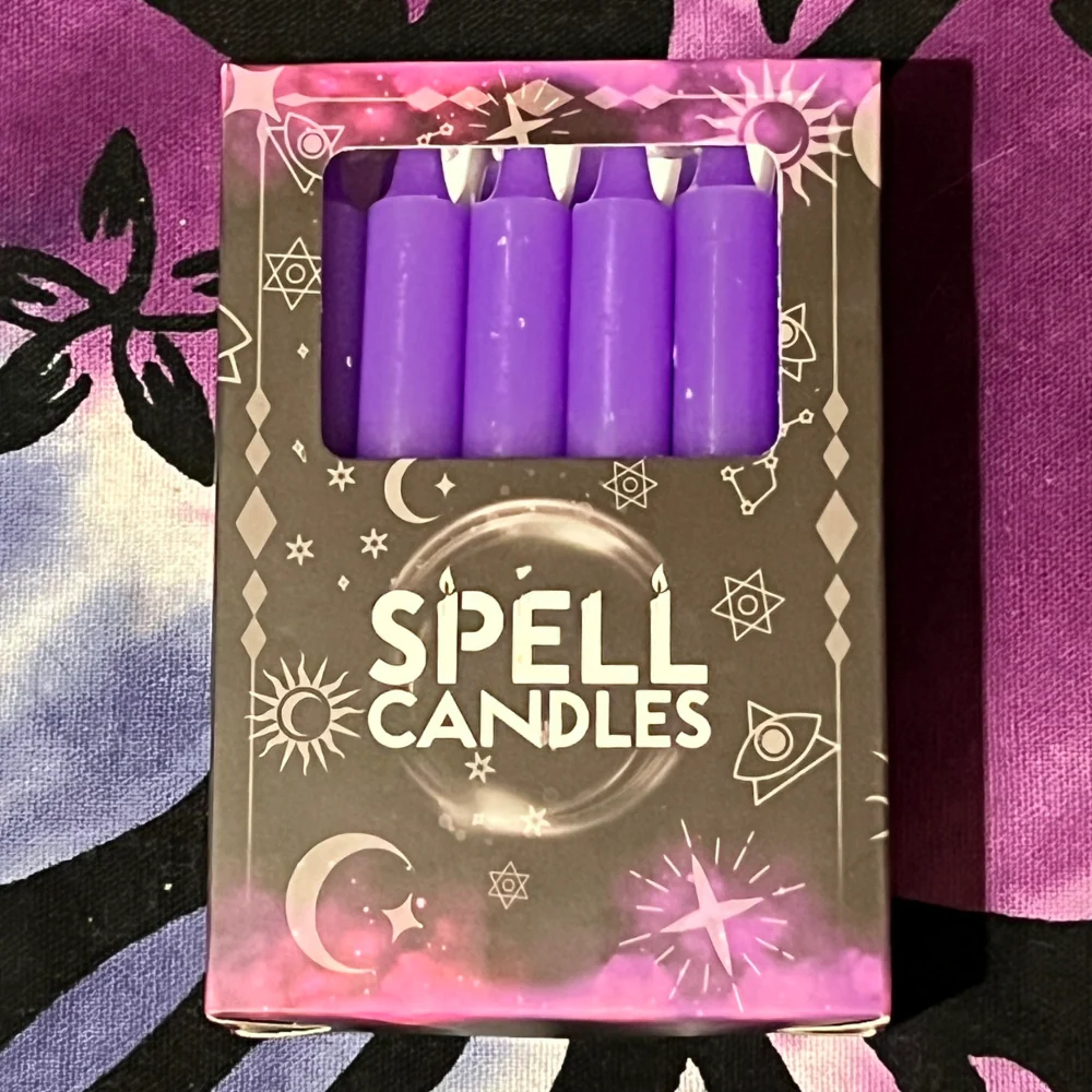(image for) Purple Spell Candles