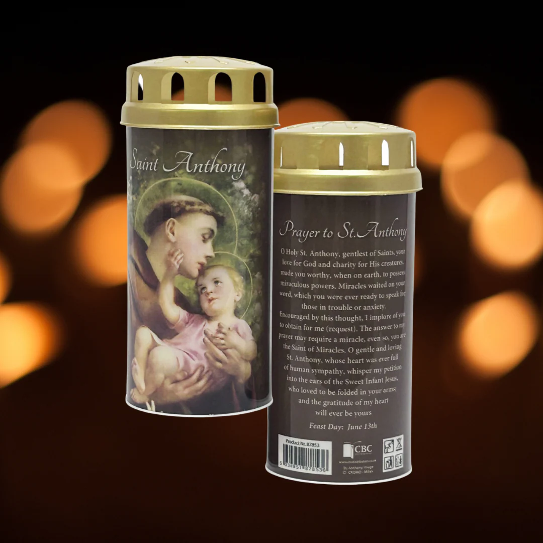 (image for) St Anthony LED Devotional Candle