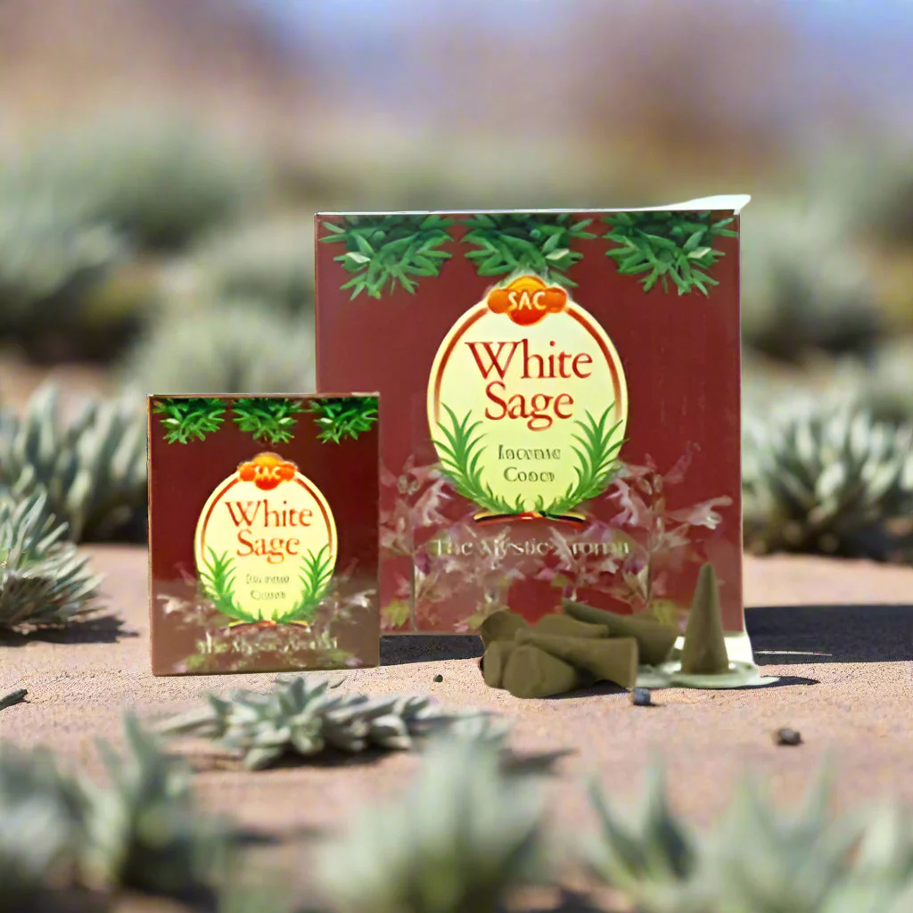 (image for) White Sage Incense Cones