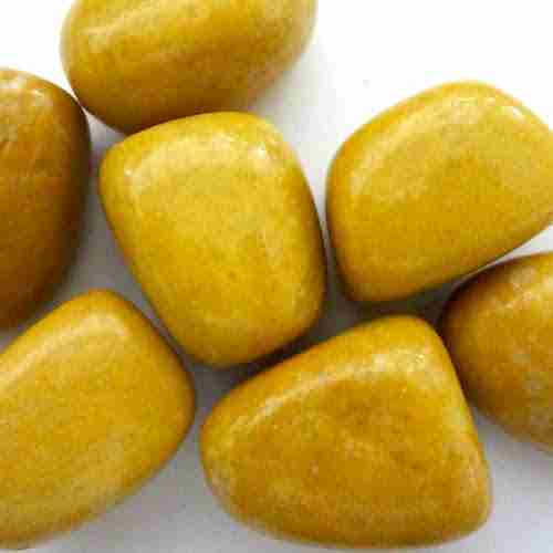 (image for) Yellow Jasper Tumbled Stone
