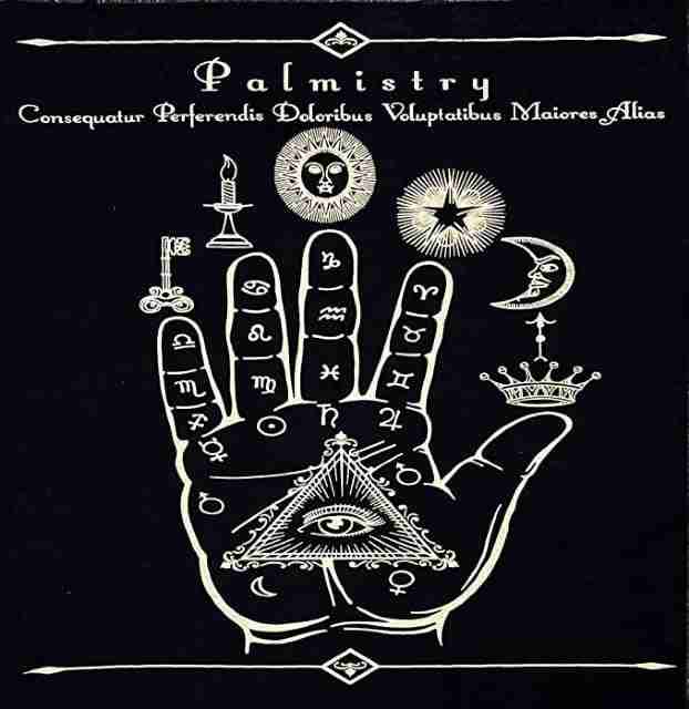 (image for) Palmistry Altar Cloth