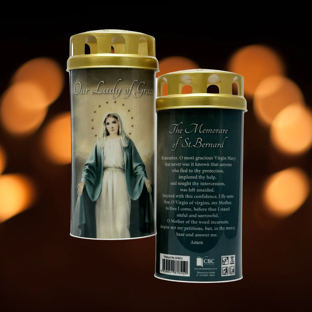 (image for) Our Lady of Grace LED Devotional Candle