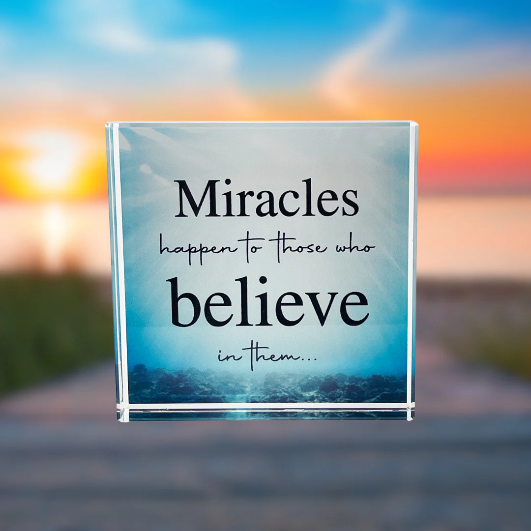 (image for) Miracles Crystal Block