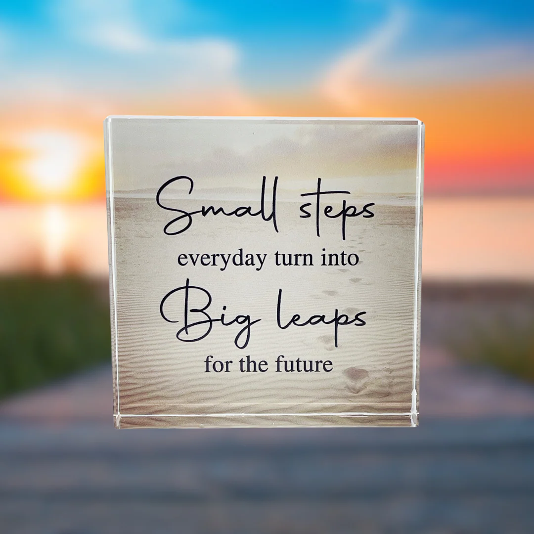 (image for) Small Steps Crystal Block